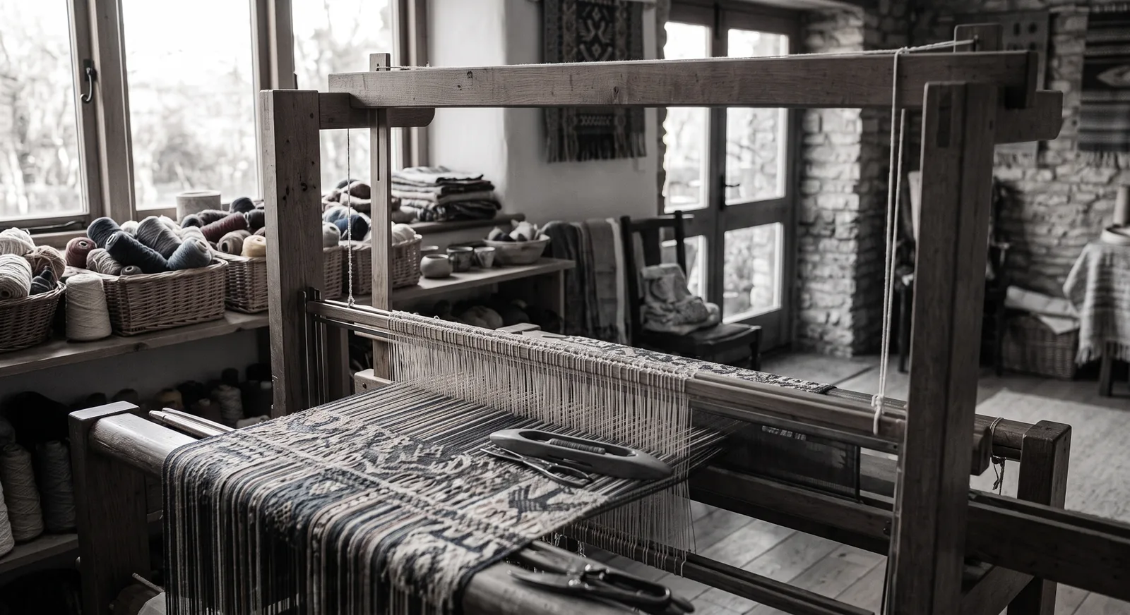 Traditional loom weaving — craftsmanship that shaped Gideon&rsquo;s story
