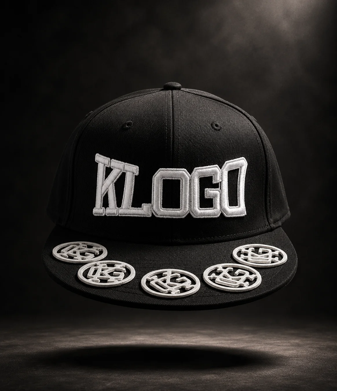KLOGO black snapback cap